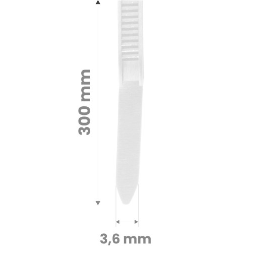 200x sťahovacie pásky Káblové pásky Zipsy 3,6 x 300 mm Silné UV sťahovacie pásky