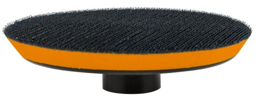 KOTÚČ NA BRÚSNY PAPIER S KOTÚČOM NA VELCRO 125MM, VŔTAČKA, BRÚSKA + ADAPTÉR