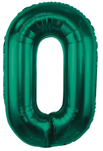Balón fol. číslo 0 Zelená - 85 cm