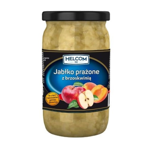 Pečené jablko s broskyňou Helcom 815ml