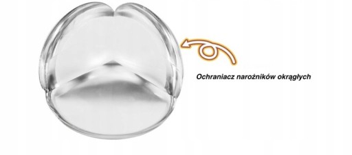 Ochranný silikónový roh - 12 ks