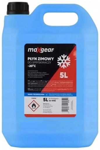 KVAPALINA DO OSTREKOVACOV 5L ZIMNA MAXGEAR