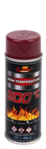 Tepelne odolný sprej červený 400 ml Champion