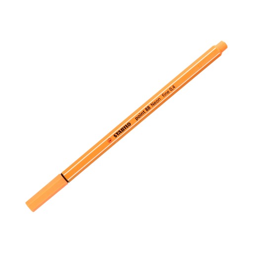 Jemná linka 0,4 mm neónovo oranžová Point 88/054