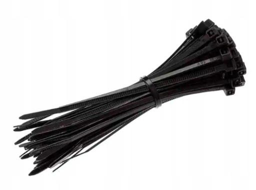 SVORKY SVORKY ČIAPKA SVORKY SVORKY KÁBLOVÉ UV ČIERNA 7,6x300 mm NYLON