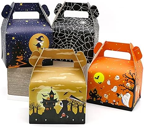 20 krabičiek na uloženie halloweenskych vrecúšok