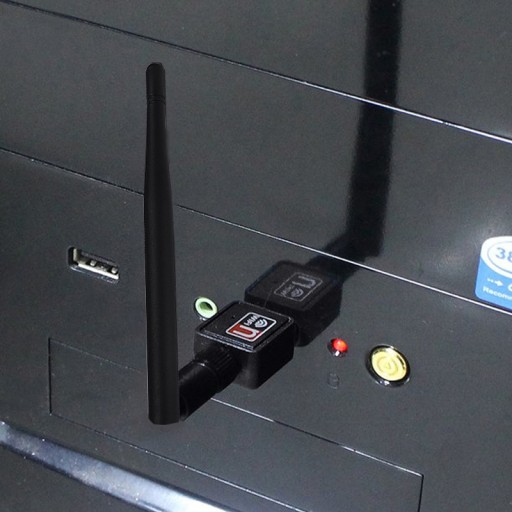 WIFI SIEŤOVÁ KARTA USB WI-FI ADAPTÉR + PL ANTÉNA