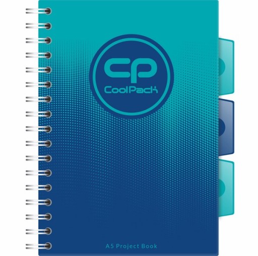 COOLPACK GRADIENT NOTEBOOK CIRCLE NOTEBOOK A5 OCEAN