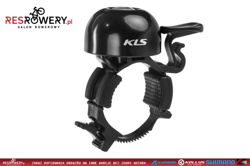 ALU KELLYS KLS BANG 30 BIKE ZVONČEK, ČIERNA