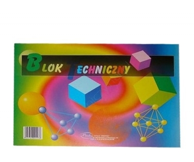 Farebný technický blok PREMIUM A4 10 listov 170g/m