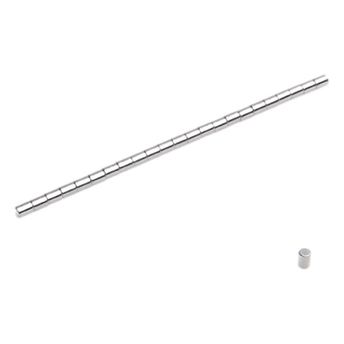 Neodymový magnet valcový MW 2x3 N38 10 ks