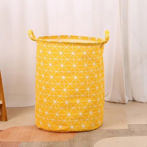 KONTAJNER NA PRÁDLO KOŠÍK HRAČKY KAPACITA TAŠKA SKLADAČNÁ VEĽKÁ XL 60l 40x50cm