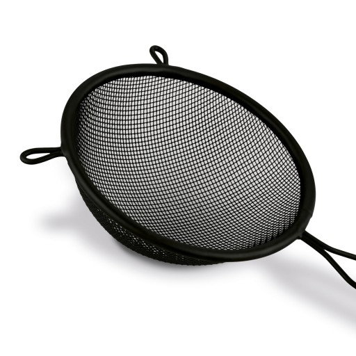KUCHYNSKÉ SITKO okrúhle s rúčkou, KOVOVÉ SITKO na múku, práškový cukor, 16 cm
