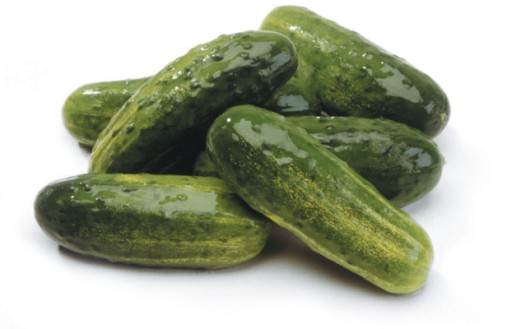 Nakladané uhorky v nádobe na marinádu 860 g SRDCE