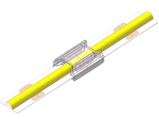 DOUBLE konektor pre COB LED STRIP 8mm PRESSURE strips