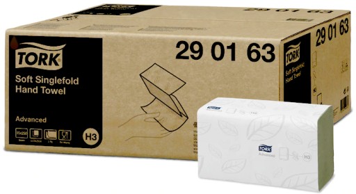 Papierová utierka Tork 290163 v sklade ZZ, biela