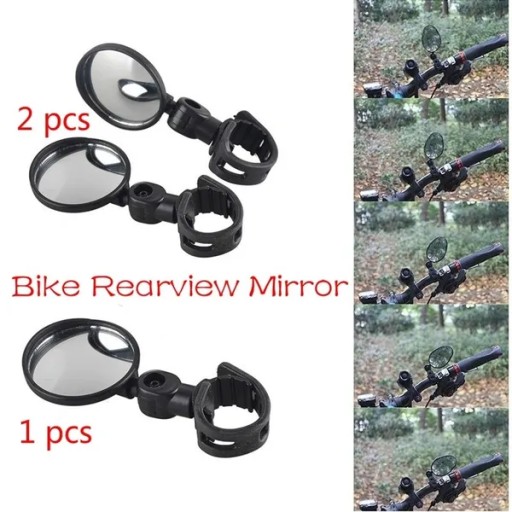 BIKE ZRKADLO NA RIADITEĽ BICYKEL okrúhle SPÄTNÉ ZRKADLO