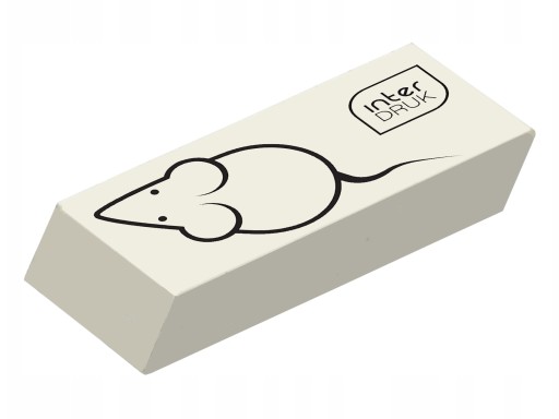 INTERDRUK MOUSE ERASER na rozmazanie