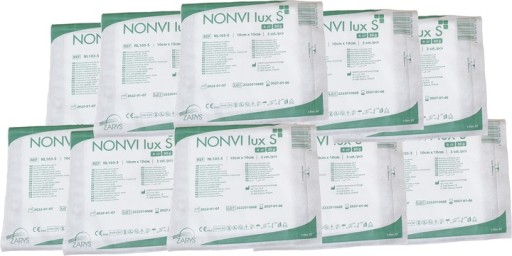 KOMPRESY NETKANÁ PLYNOVÁ STERILNÁ 10x10cm 30G 30 KS