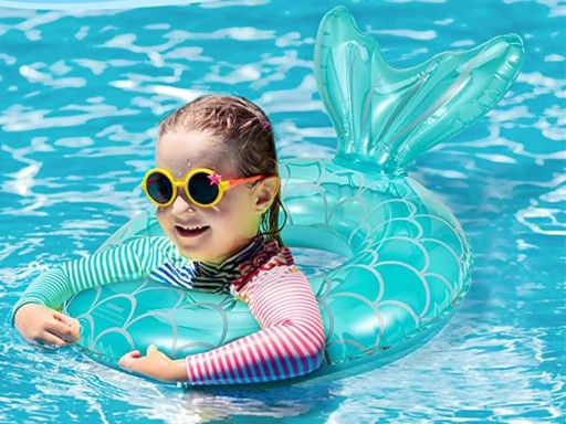 Detský nafukovací kruh Mermaid plávanie kruh 60cm SP0750