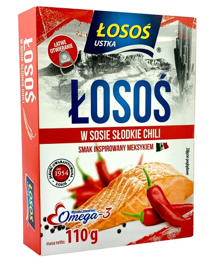 LOSOS V SLADKEJ CHILI OMÁČKE 110g LOSOS USTKA
