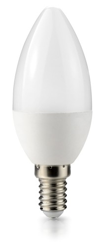 LED žiarovka E14 C37 1W Sviečka Neutrálna farba