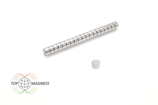 Neodymový magnet valcový MW 5x3 N38 50 ks