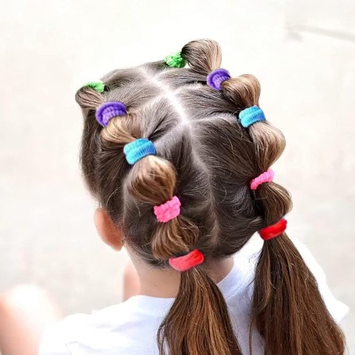 ELASTICKÉ HAIR TRIPS GUMY PRE GIRL MIX 100 KS.