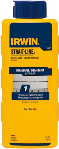 MODRÁ TRAFFIC CHALK 227g. (1/6) IRWIN