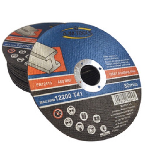 Oceľový rezací kotúč na kov 1 ks 125x1,6 kotúče 125mm AJM TOOLS kov