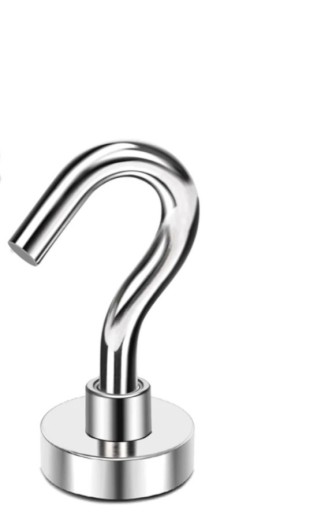 NEODYMIOVÝ MAGNET S HÁČKOVÝM HÁKOM VEŠIAK 12 KG