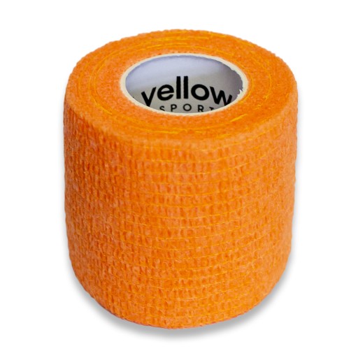Samolepiaca súdržná bandáž 5x4,5m ORANŽOVÁ