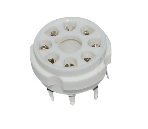 Keramická zásuvka Octal 8pin, tlač typu 3