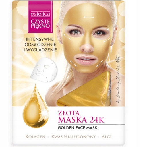 PURE BEAUTY GOLD MASK 24k omladzujúca