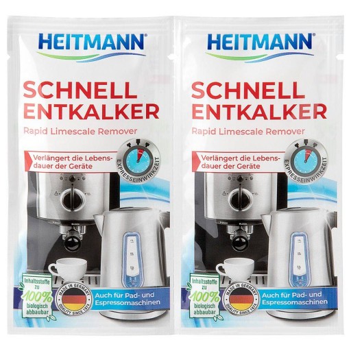 Heitmann 2x15g Entkalker odstraňovač vodného kameňa vo vrecúškach