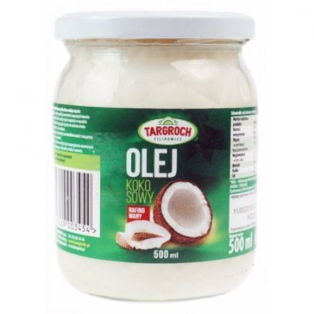 Targroch Rafinovaný kokosový olej (neparfumovaný) 500ml
