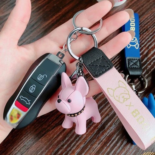 KEYRING Kľúčenka Bulldog Dog Dog