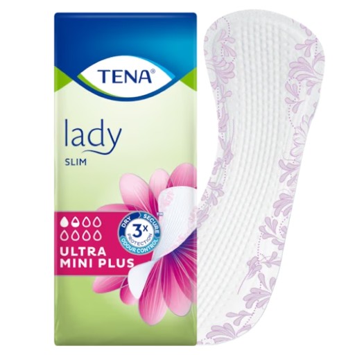 Vložky do topánok TENA Lady Slim Ultra Mini Plus 24 ks.