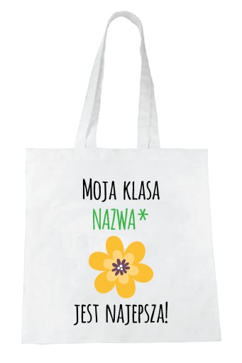 Ekologická taška na DEŇ UČITEĽA + MENO