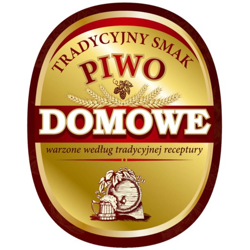 50X SAMOLEPIACIE ETIKETY NA DOMÁCE PIVO