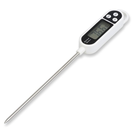 KUCHYNSKÝ TEPLOMER DIGITÁLNY KOLÍK LCD ELEKTRONICKÁ SONDA NA MÄSO
