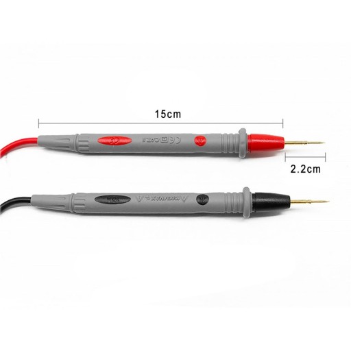 Drôty a káble k multimetru 1000V/20A 90cm s krokosvorkami SOLID