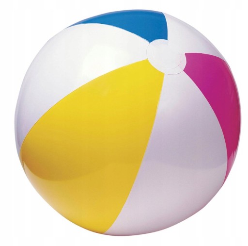 PLÁŽOVÁ LOPTA 61 cm NAFUKOVANÁ INTEX 59030NP RAINBOW