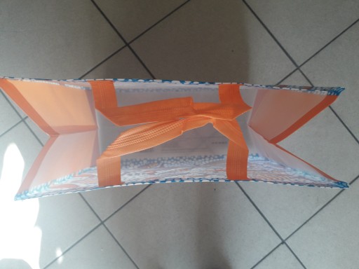 Laminovaná sonická taška s ušami 370x370x116 Rybki GAM