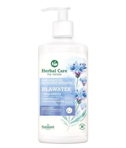 Farmona Herbal Care Bławatek upokojujúci gél na intímnu hygienu 330 ml