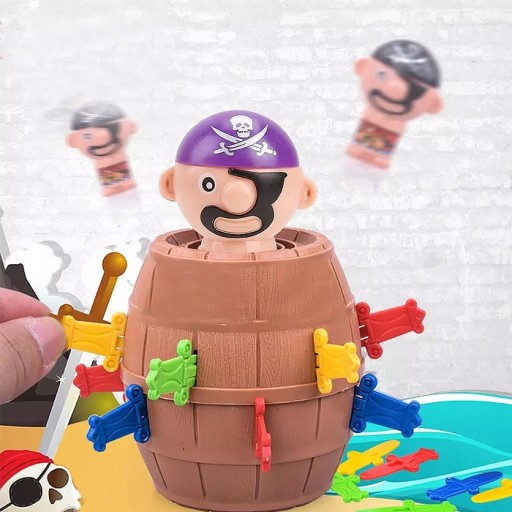 PIRÁTSKA ZRUČNOSTNÁ HRA BLÁZNIVÁ V PIRÁTSKOM SUDKU