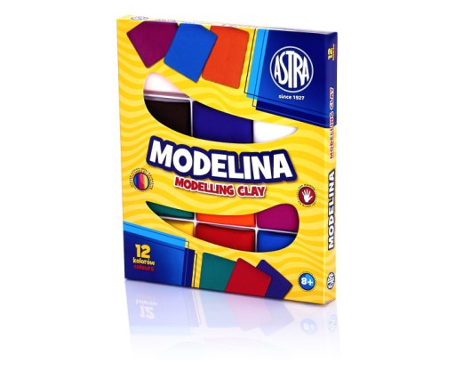 Astra modelovacia hmota intenzívne farby 12 farieb
