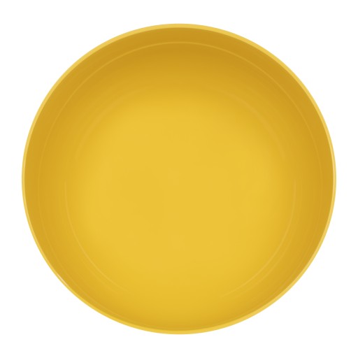 PLASTOVÁ KUCHYŇSKÁ MISKA NA JEDLO, NEROBNÁ, 0,7L, 14CM, MUSTAR