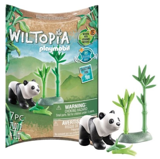 Figúrka malej pandy, bloky PLAYMOBIL Wiltopia 71072