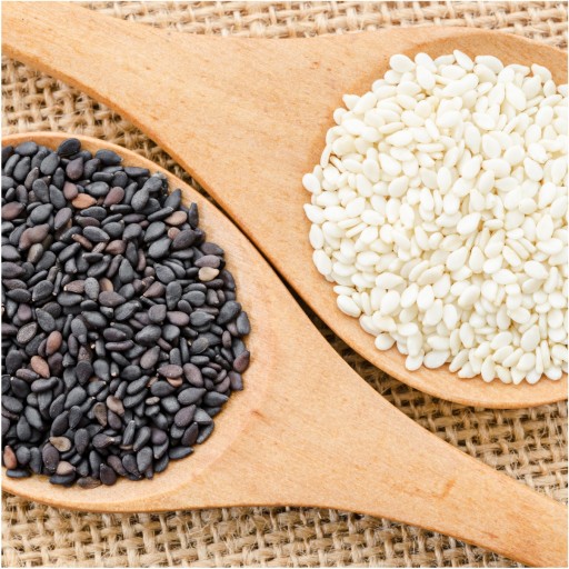 Lúpaný biely sezam 250g HiFOOD biely sezam PREMIUM